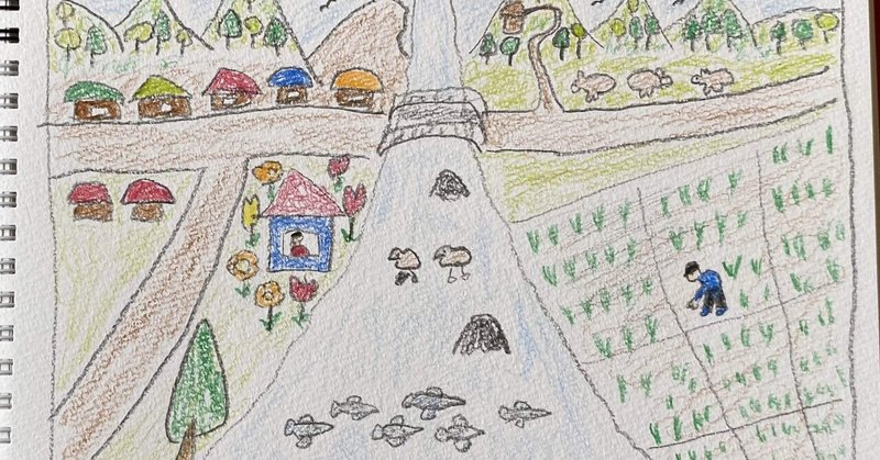 風景構成法 絵画療法 に倣って絵を描いてみた 之哲 Yuki Satoru Note 風景構成法 絵画療法 に倣って絵を描いてみた 之哲 Yuki Satoru Note