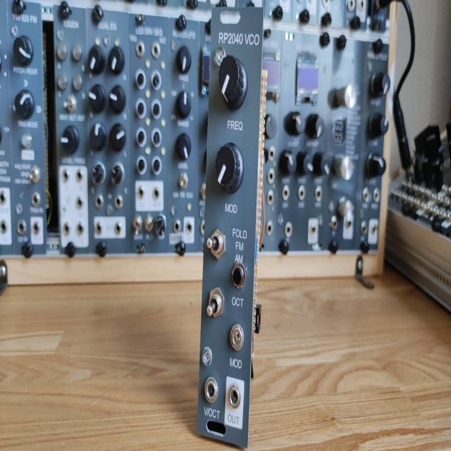 $9 Raspberry pi VCO with Seeed XIAO RP2040 Eurorack Modular