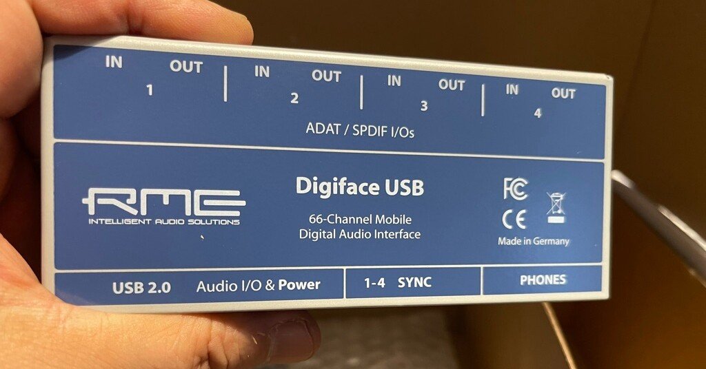 RME Digiface USB のススメ｜WAO
