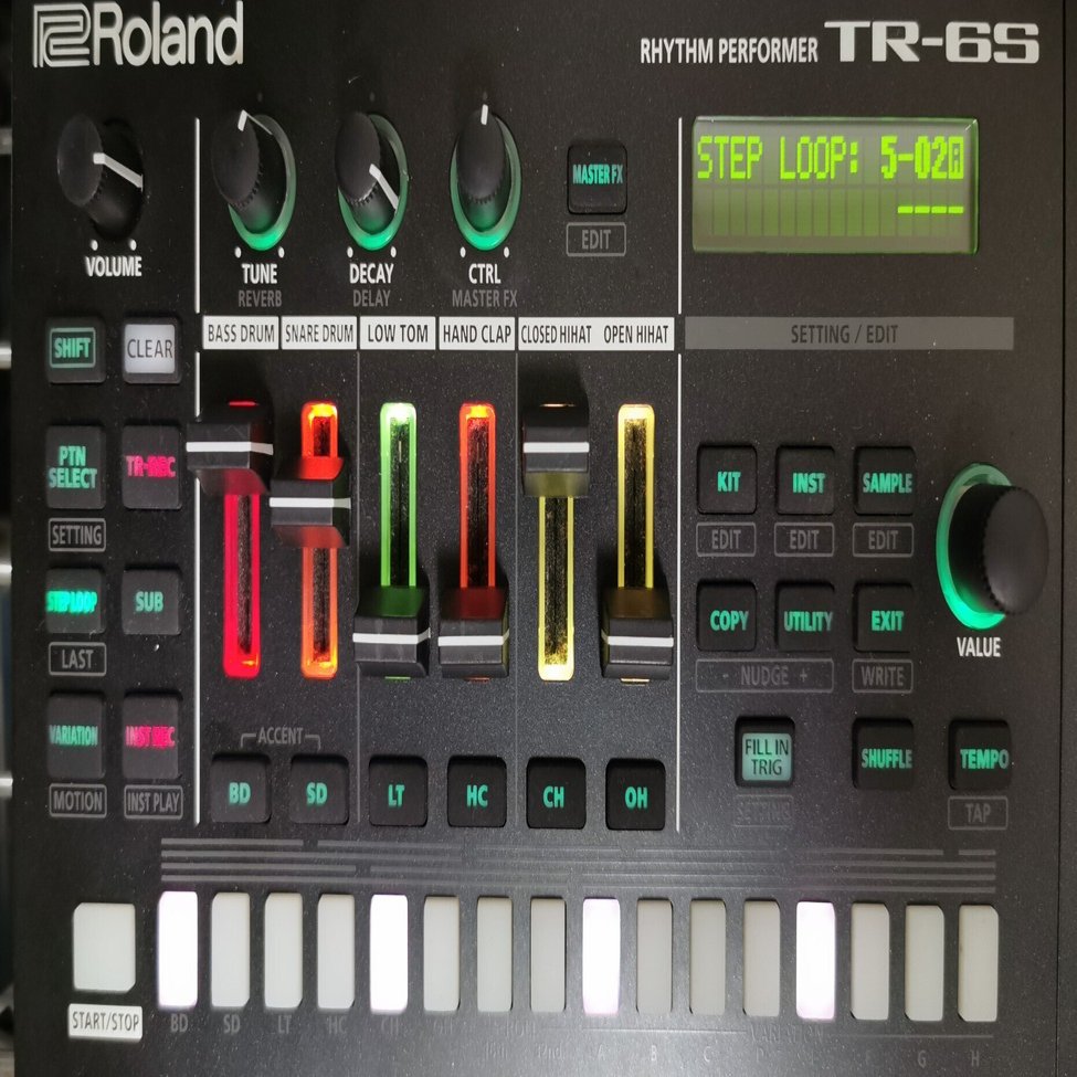 【新品未使用】Roland TR-6S (RHYTHM PERFORMER)