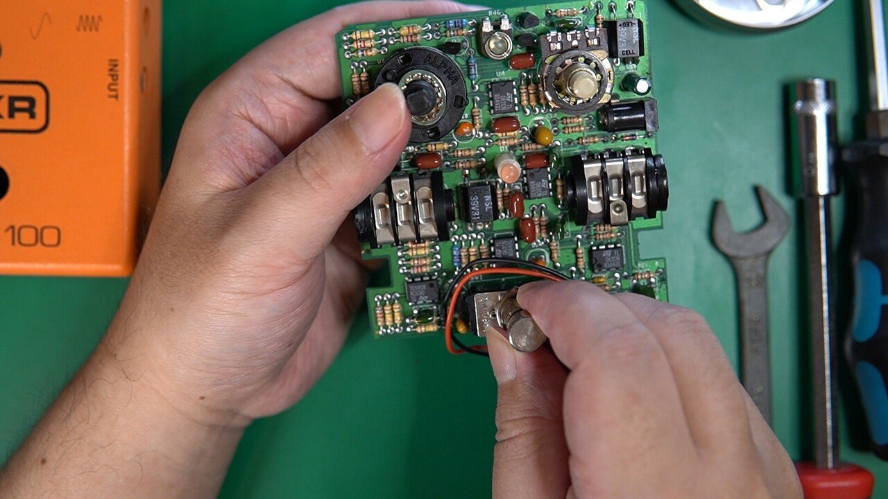 MXR Overdrive ＊ジャンクです。修理出来る方に＊ ジャンク品のエフェクターを貰ってみた 修理・演奏編【すみす