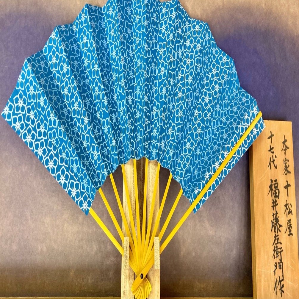ISUMIオリジナル扇「桔梗ノ夢」｜山田伊純