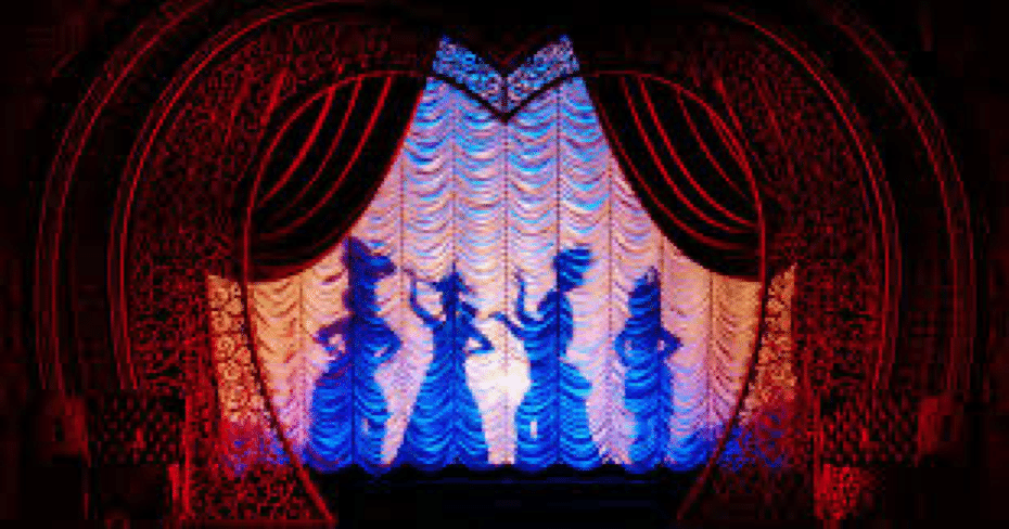 5724 ロルフ・ラフルスキー 作 リトグラフ 「ムーランルージュ」 5724 ロルフ・ラフルスキー 作 リトグラフ 「ムーランルージュ