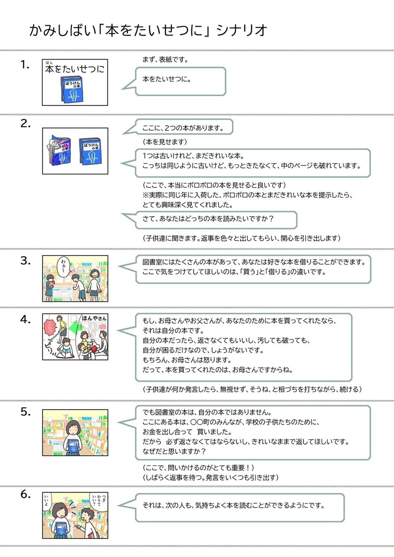 紙芝居 本をたいせつに のダウンロード うるりこ Note 紙芝居 本をたいせつに のダウンロード うるりこ Note