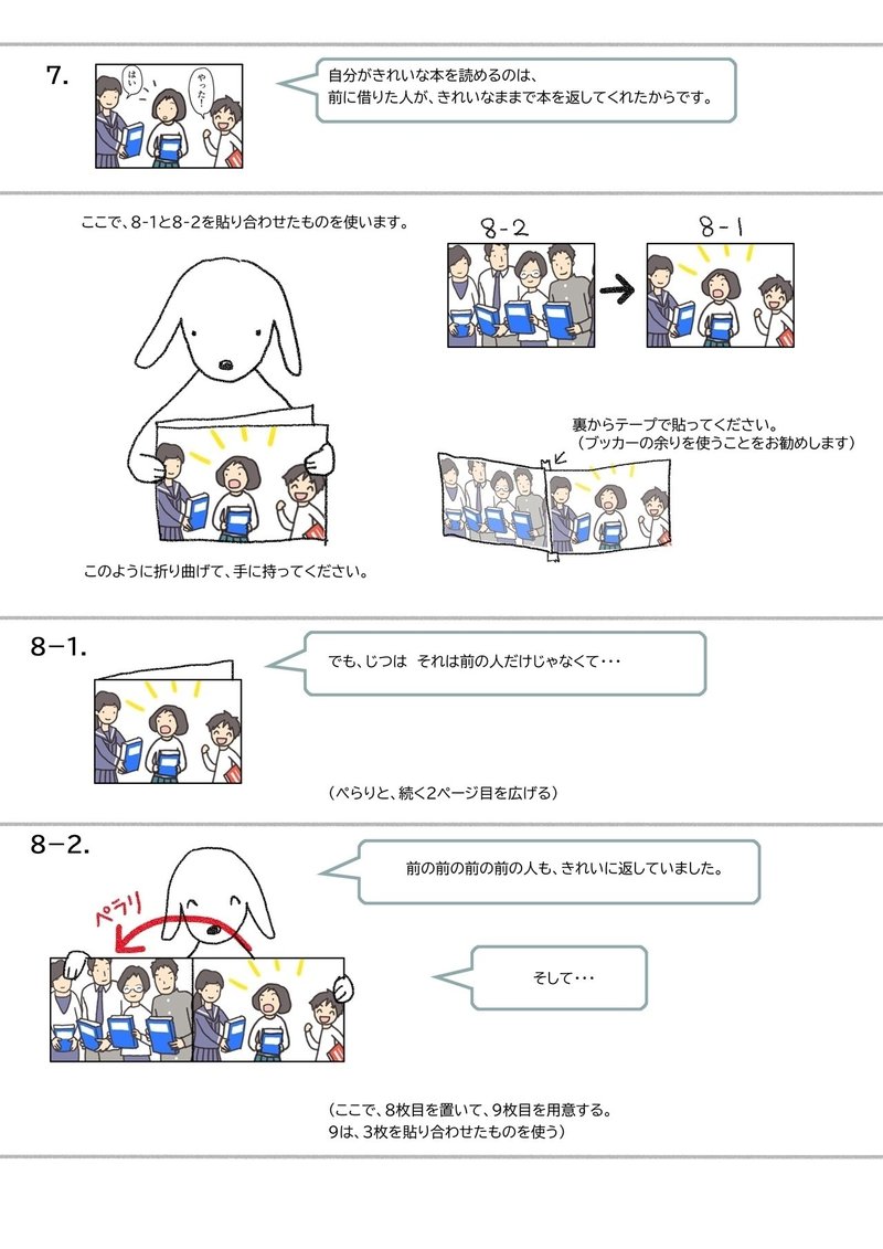 紙芝居 本をたいせつに のダウンロード うるりこ Note