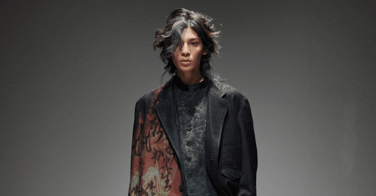 Yohji Yamamoto POUR HOMME 2023年春夏コレクション】僕を駆り立てる