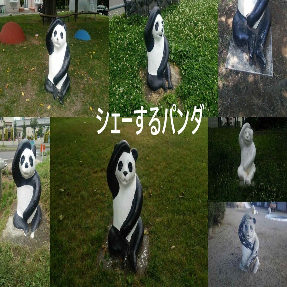 パンダ シェーするパンダ｜roadexplorer