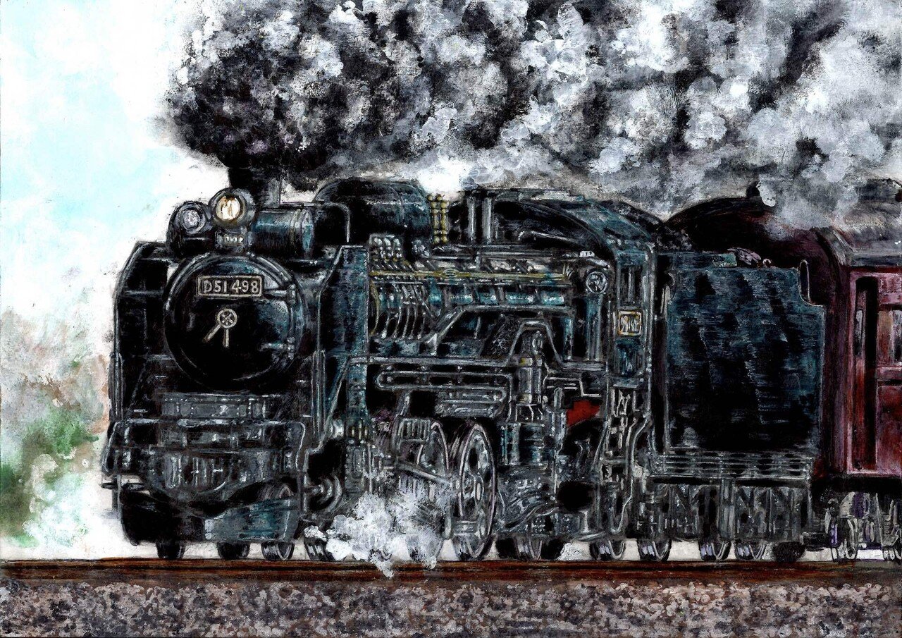 蒸気機関車 D51 イラスト にゅー Note 蒸気機関車 D51 イラスト にゅー Note