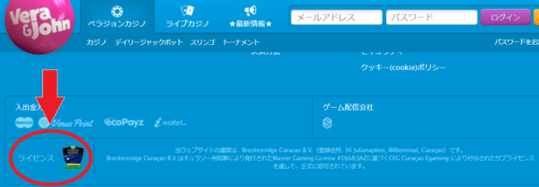 ライセンス