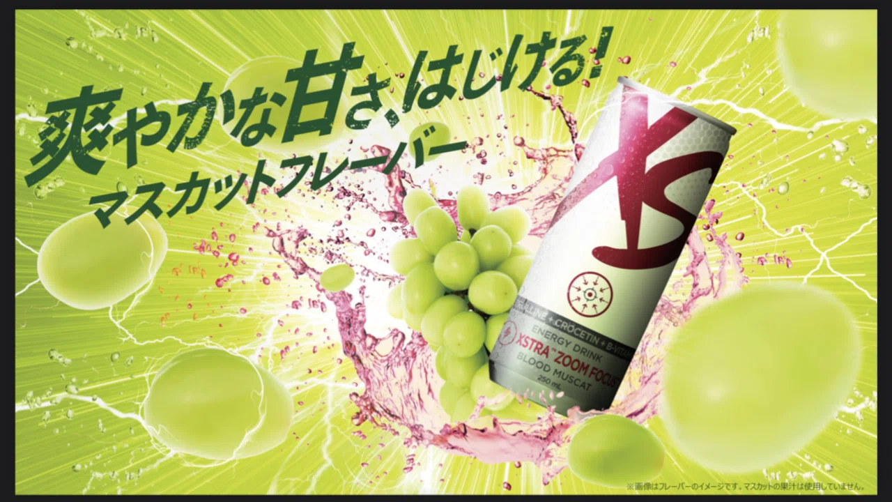XSエナジードリンク ブラッドマスカット 24本 集中力が続かない そんなあなたに❗️｜EREN