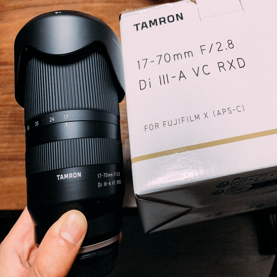 FUJIFILM Xマウント】TAMRON 17-70mm F2.8 開封レビュー｜yanasnap