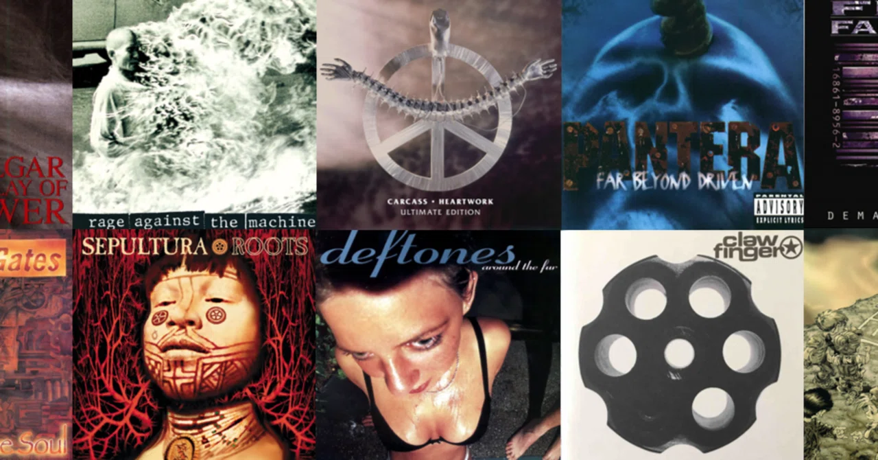 私の「90年代のHM/HRアルバム10選」｜nin-tool-tones