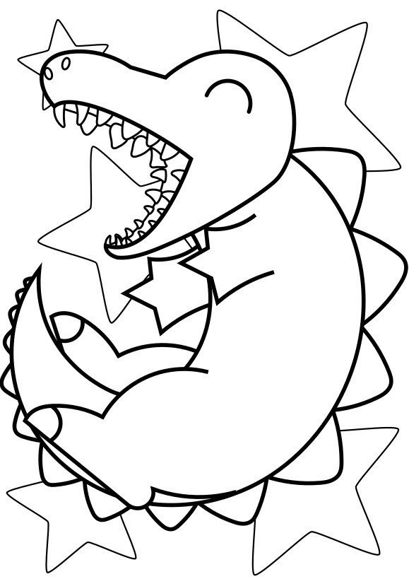 かわいい恐竜の塗り絵 ぬりえワールドで検索 幼児用無料塗り絵配信サイト ぬりえワールド 管理人トミー Note