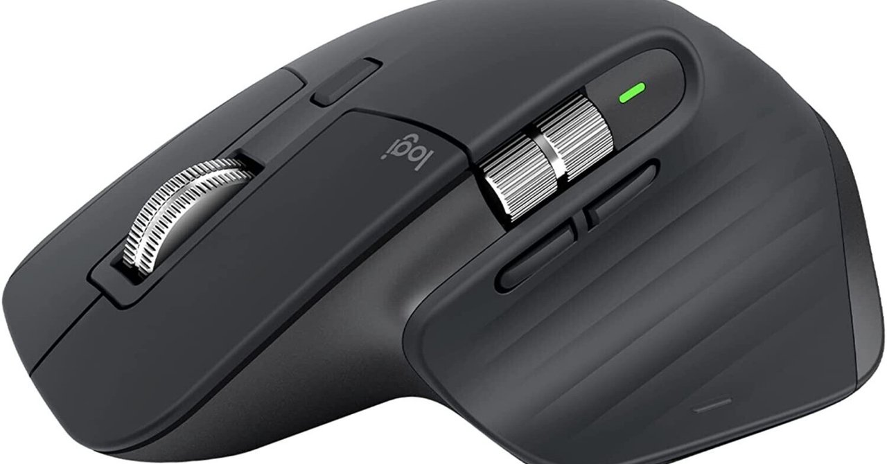 マウス・トラックボール Logicool MXmaster3S レビュー]ロジクール MX Master 3SからMX ERGO Sへ！マウスを
