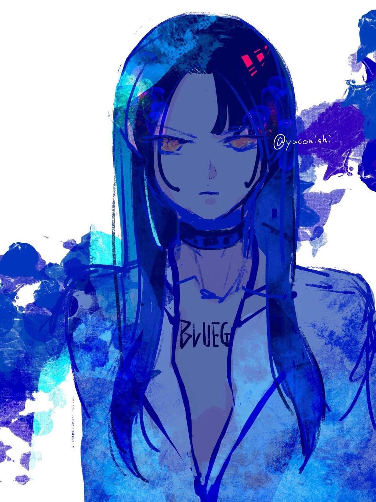 抽象画×キャラクターイラストの話｜コニシユカ / nonai sound