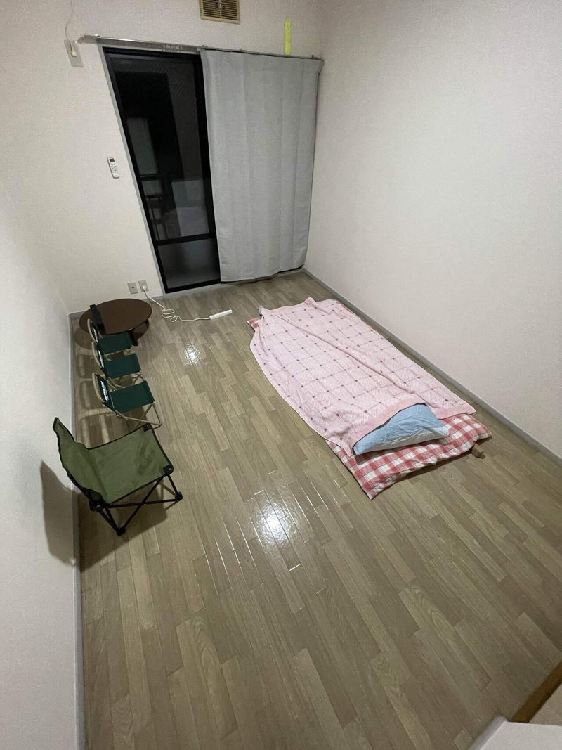 引っ越した部屋の写真