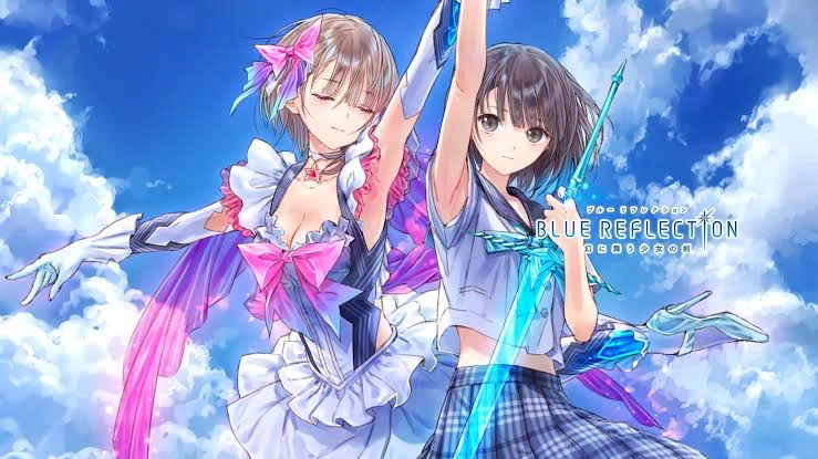 複製原画 blue reflection 幻に舞う少女の剣 ブルーリフレクション 女を口説いてレベルを上げろ！『ブルー リフレクション 幻に舞う少女の