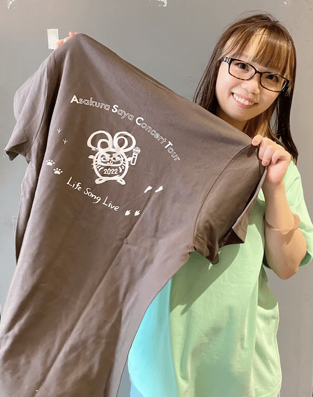 朝倉さやTシャツ他 いざ！Tシャツ！☆全6色×5サイズ | 朝倉さや 専門店