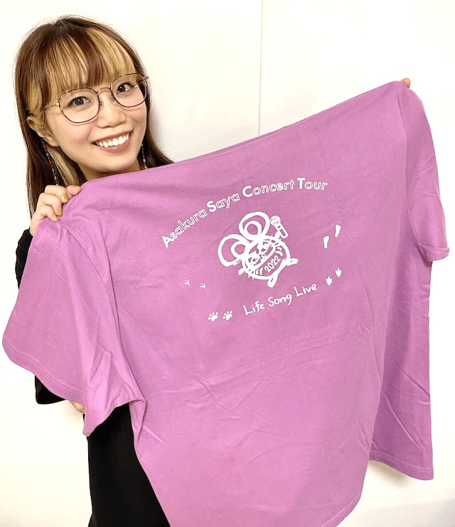 朝倉さやTシャツ他 いざ！Tシャツ！☆全6色×5サイズ | 朝倉さや 専門店