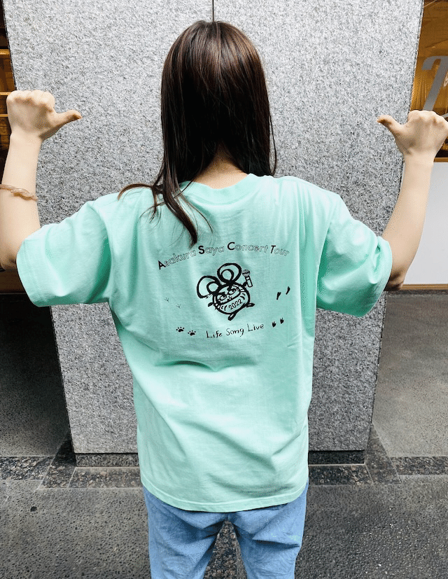 朝倉さやTシャツ他 いざ！Tシャツ！☆全6色×5サイズ | 朝倉さや 専門店