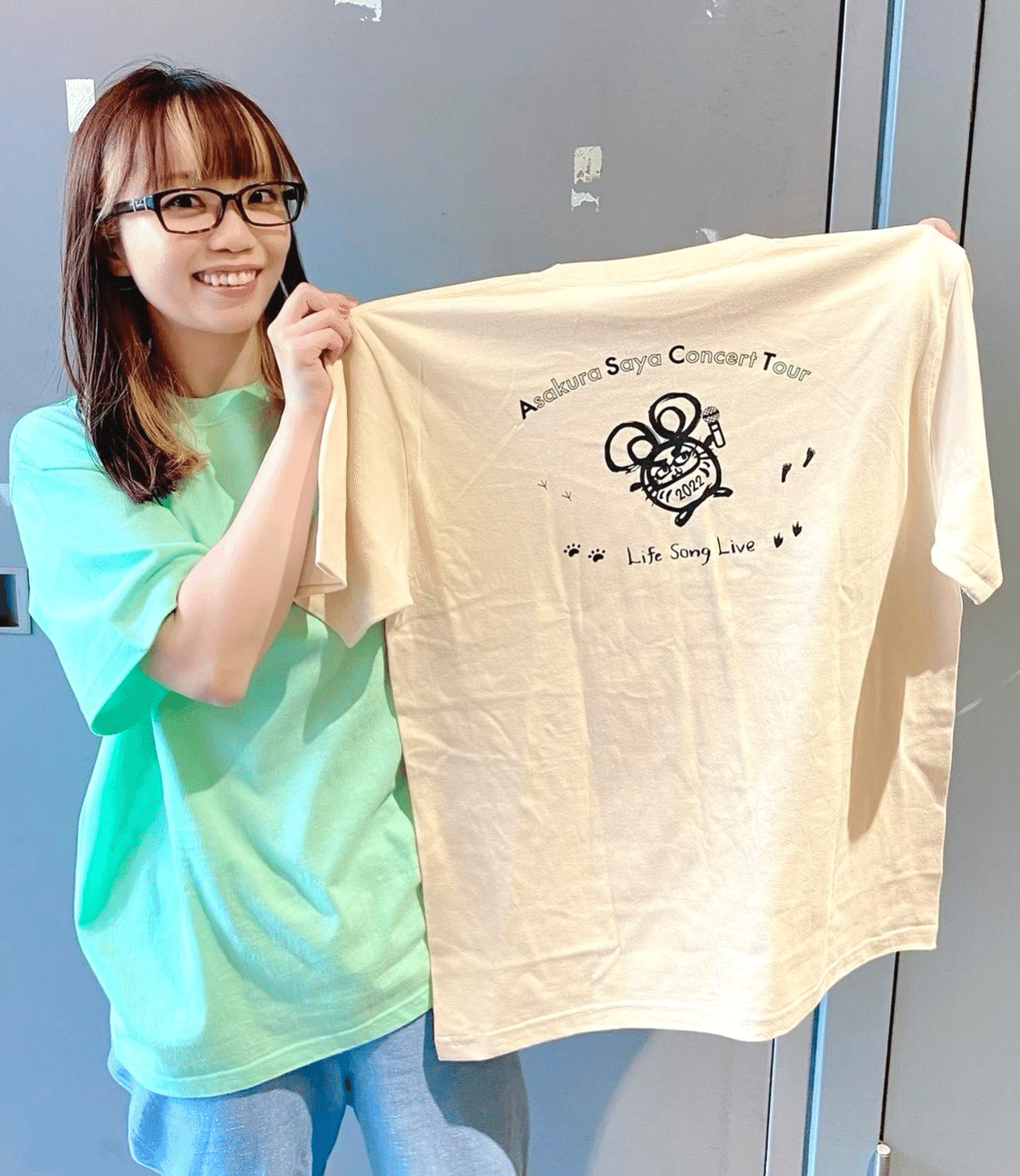 朝倉さやTシャツ他 いざ！Tシャツ！☆全6色×5サイズ | 朝倉さや 専門店