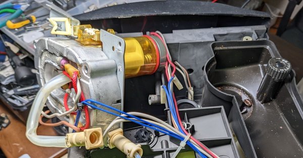 デロンギマグニフィカs ECMA23210B配線トラブル？ジャンク デロンギマグニフィカs ECMA23210B配線トラブル？ジャンク