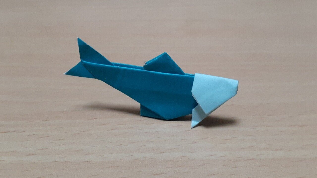今日の折り紙 魚三題 Techpancreate Note