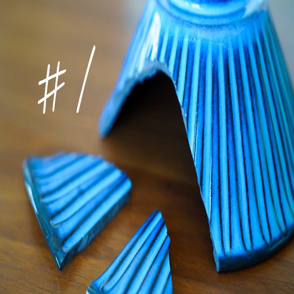 金継ぎチャレンジ #1｜olieviour