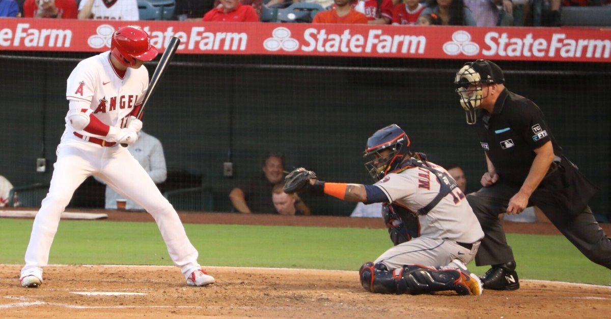 MLB - アストロズ  アルバレス 2021年 実使用 vsエンゼルス 大谷出場試合 7/12現地観戦 / 大谷翔平】エンゼルス（LAA）VS.アストロズ（HOU
