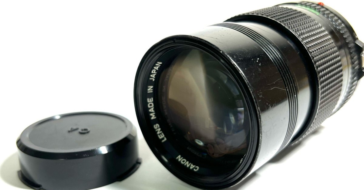 CANON NEW FD 135mm F2.8 分解清掃済み#218