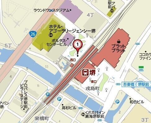 堺駅地図