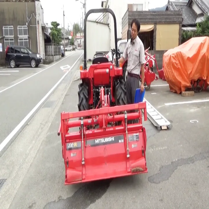 トラクター】トラクターの自動水平機能をご紹介｜井上寅雄農園 / 井上