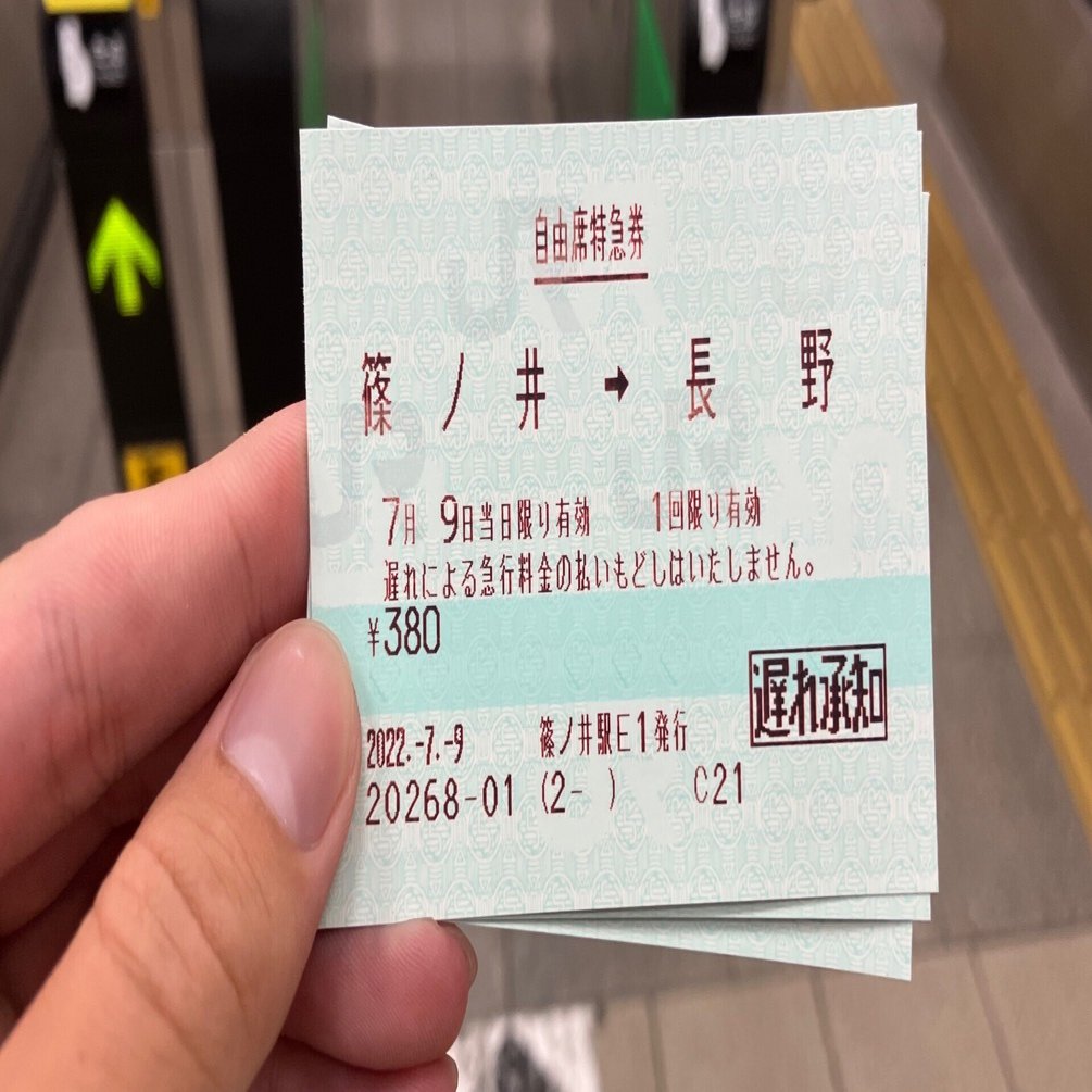 遅延特約特急券(マルス券)｜Litmus