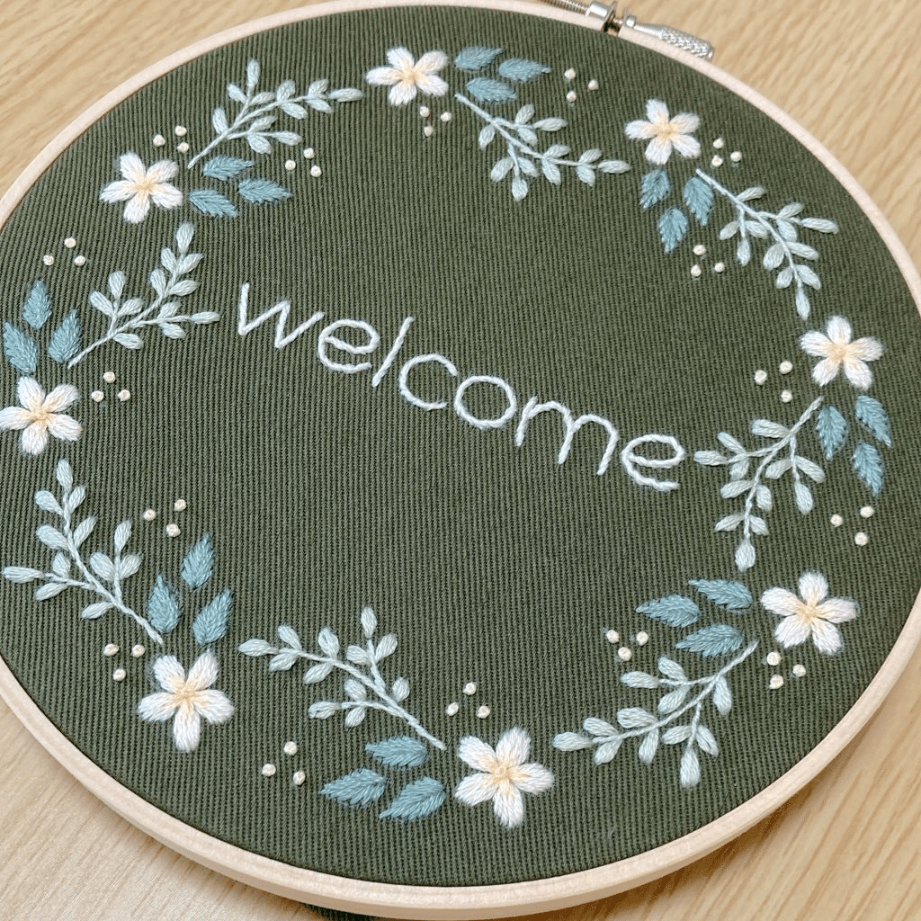 ワクワクのニューカラー｜はなこまち/刺繍作家
