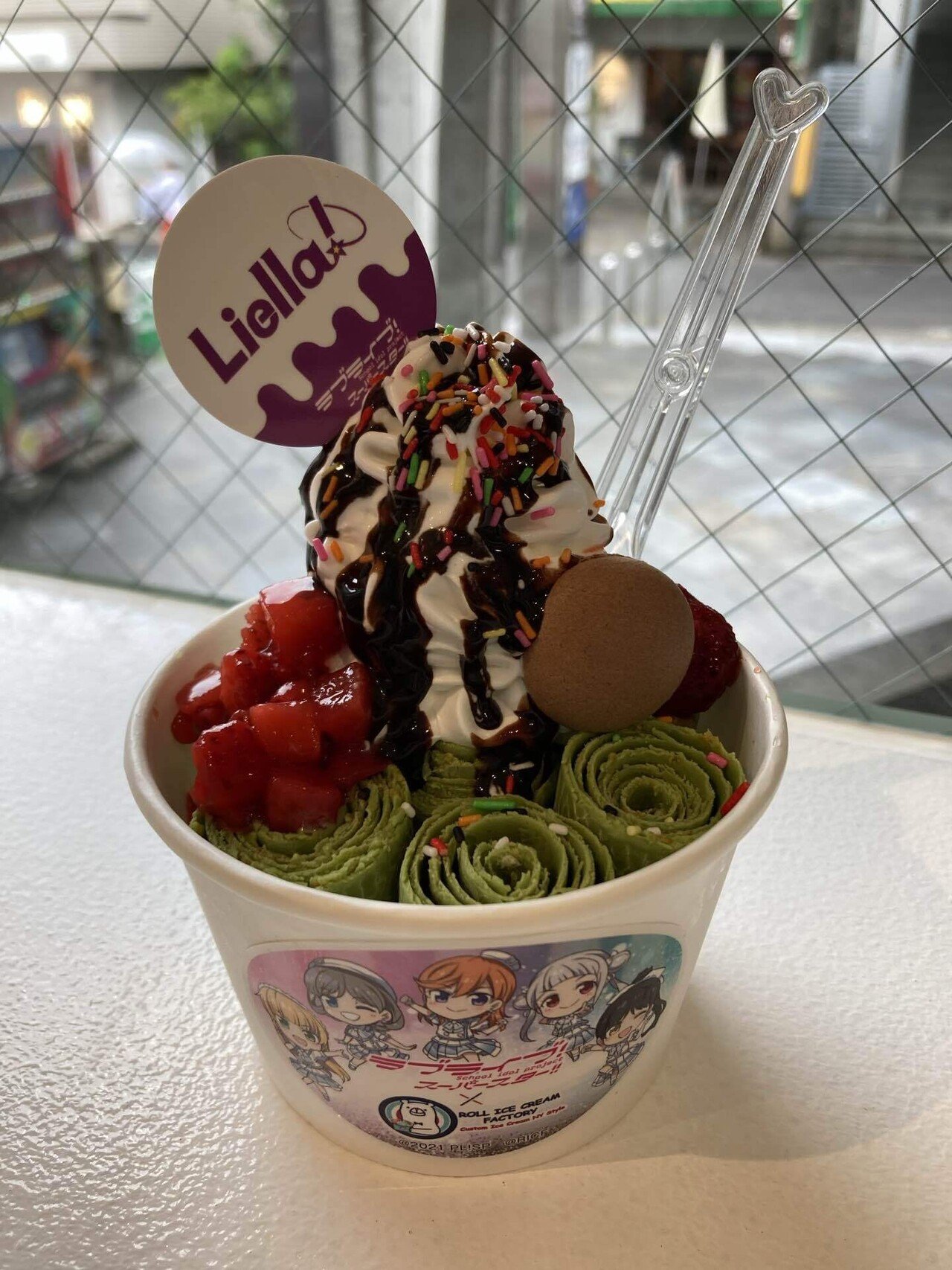 ロールアイスファクトリー×ラブライブ スーパースターコラボに行ってき