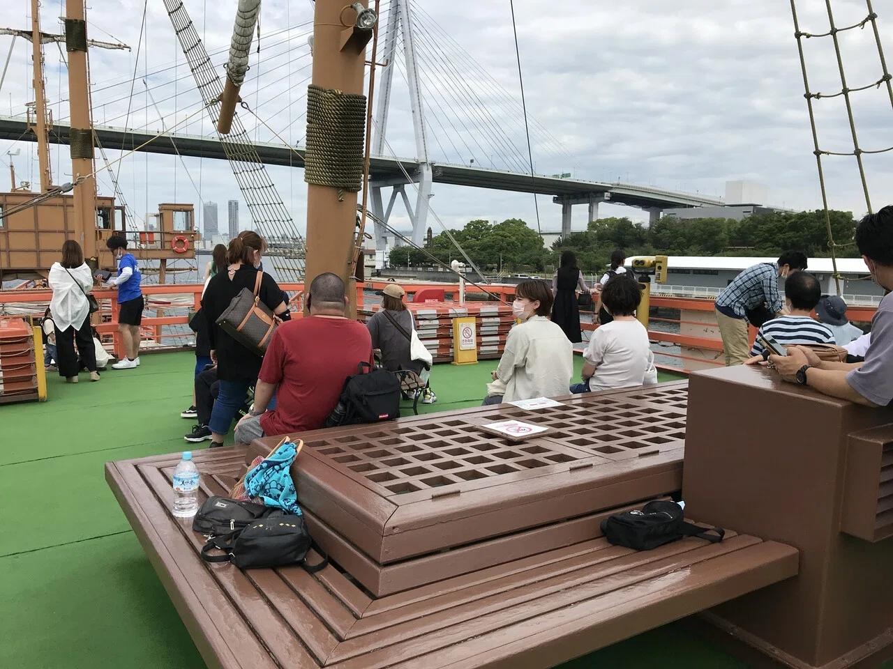 100 サンタマリア号で大阪湾クルーズを楽しむ｜揺蕩う旅人・なお