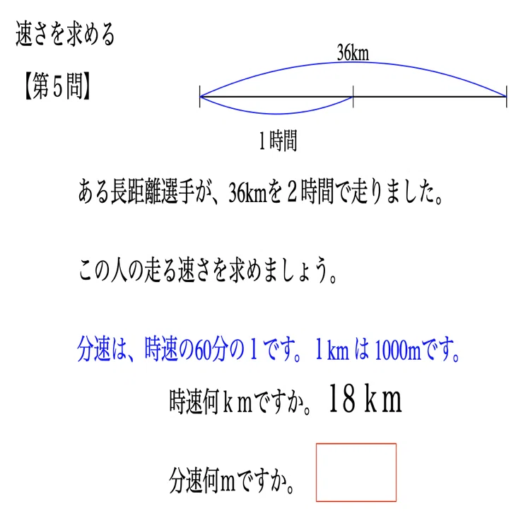 5年：速さ｜クリヤキン