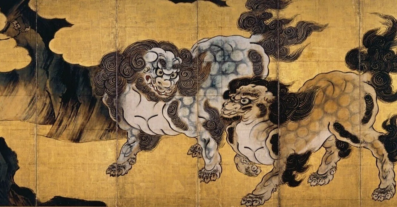 【期間限定特価6/15まで】 O-25 人物画　双幅　狩野　2幅　一対 週末アート》 日本画メーカー “狩野派”とは！？｜しじみ ｜デザインを