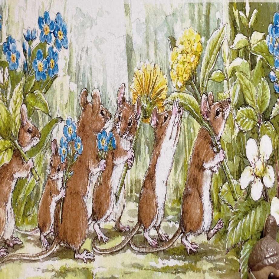 油絵　ネズミ 感想】ねずみ絵描き 田中美香さん画集「小さいねずみの小さな世界