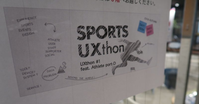 SPORTS UXthon  Day 1の報告