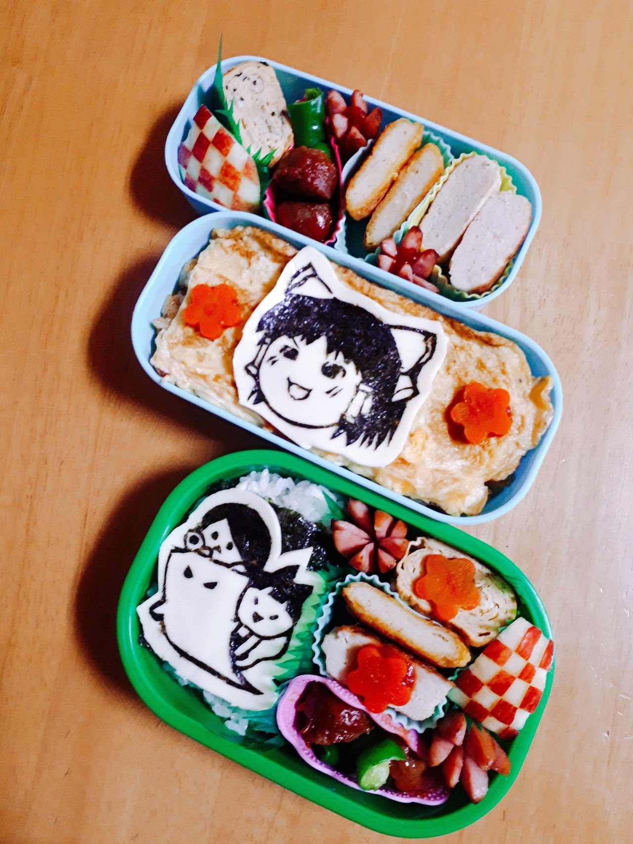 キャラ弁 18秋の遠足編 Mozu Note