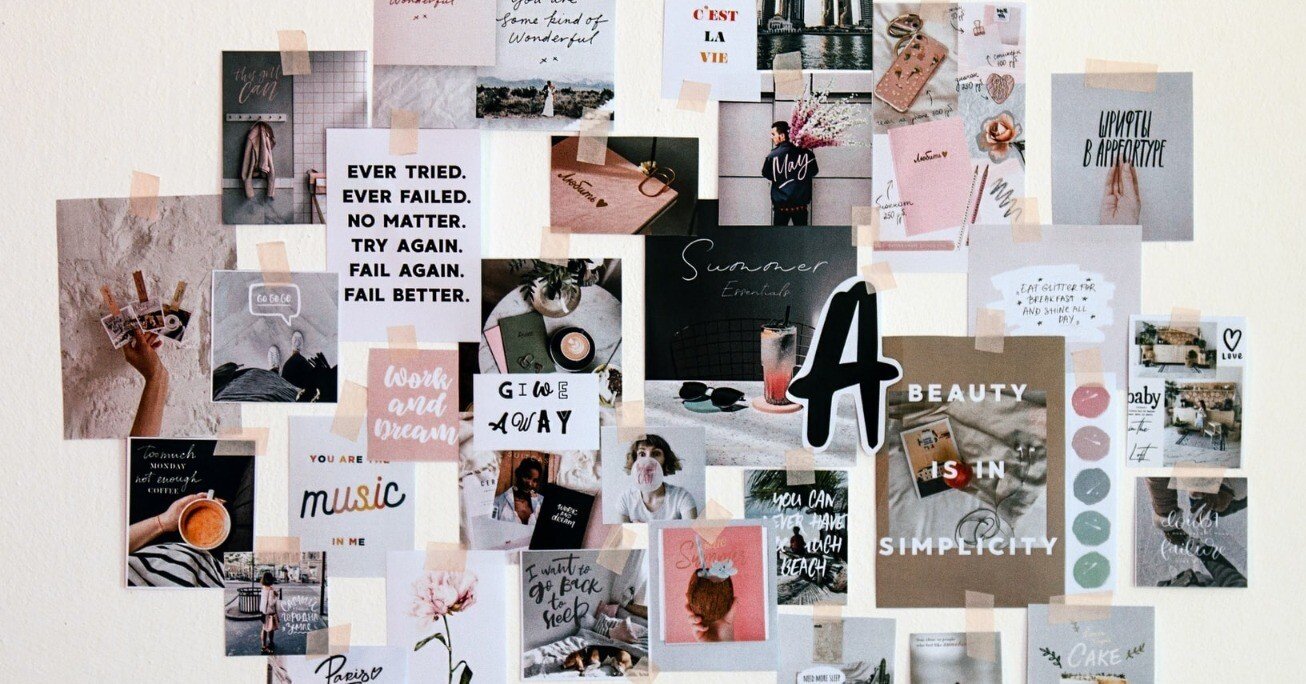 LOVER'S BAY コラージュアート Drippy Love Framed Print – CoreyPaigeDesigns