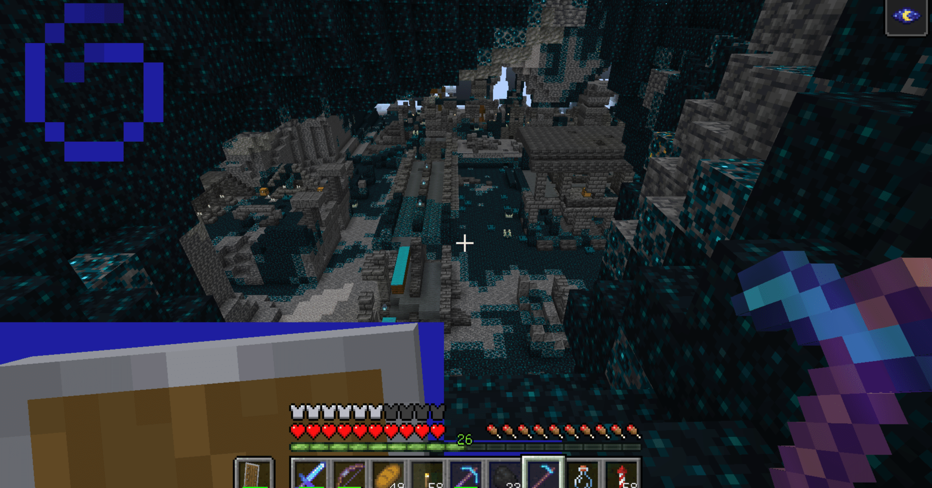 マイクラ 深い闇の中 世界の果てまで鉄道を12 マキナ Note