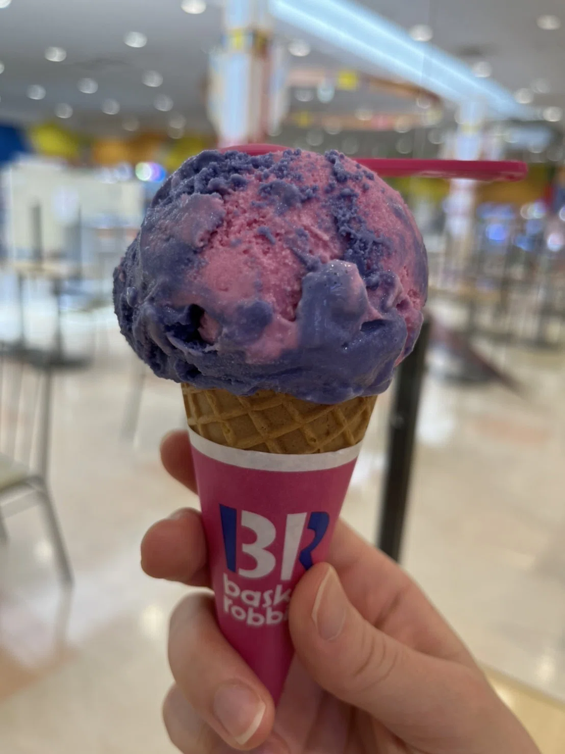 コットンキャンディー やさしい甘さ！サーティワンのコットンキャンディ｜ゆい