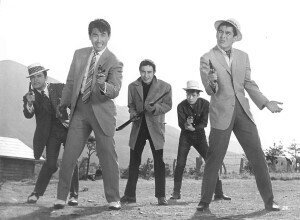1961年6月『花と嵐とギャング』石井輝男監督・高倉健主演