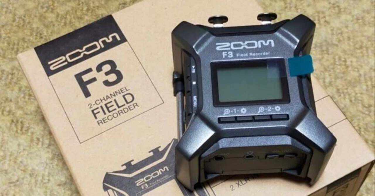 買っちまった＿|￣|○ ZOOM F3 ＼(^o^)／｜もとぴー