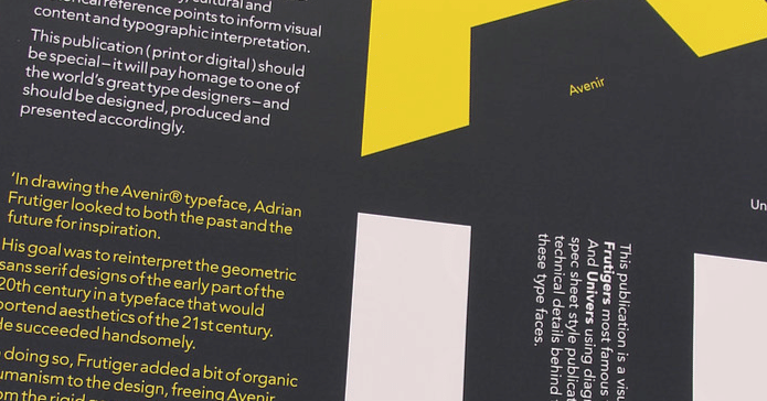 知っておきたい アドリアン・フルティガー氏の書体×3（Univers
