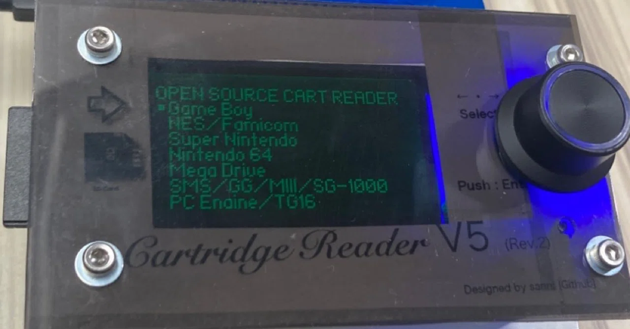 Cartridge Reader V5 ケース付 Sanni Cart Reader V5 DIYキット – レトロゲームカートリッジダンパー