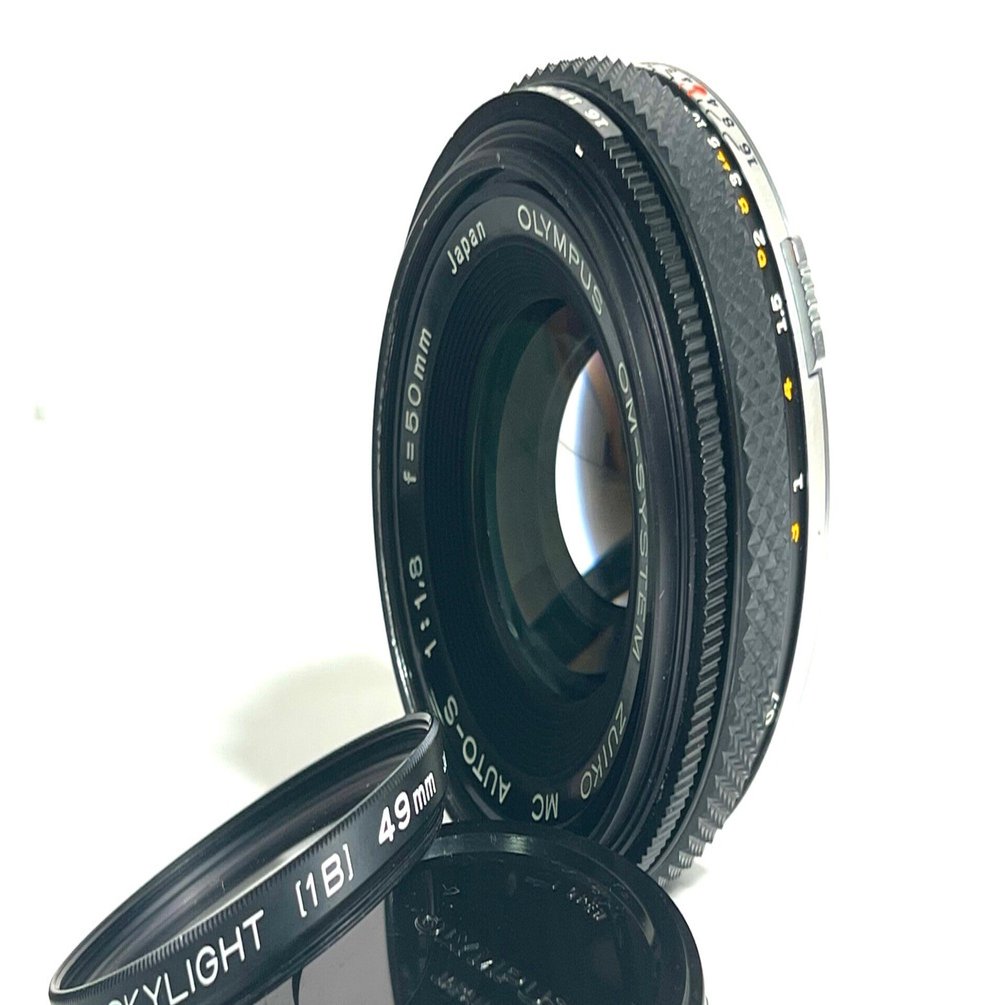 Olympus OM-SYSTEM 50mm F/1.8の分解と分類｜フィルムカメラ修理