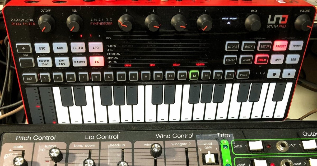 リリコン初体験その11・IK Multimedia UNO Synth Pro Desktopを